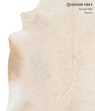 Beige Cowhide Rug #A10397