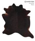 Chocolate Cowhide Rug #A10436