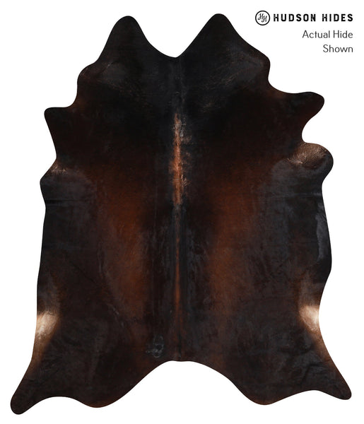 Chocolate Cowhide Rug #A10809