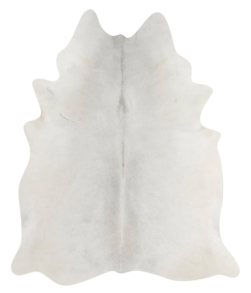 Light Grey Cowhide Rug #A11393