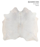 Light Grey Cowhide Rug #A11790