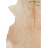 Beige Cowhide Rug #A11804