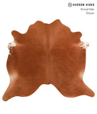 Solid Brown Cowhide Rug #A12150