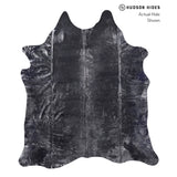 Metallic XX-Large Brazilian Cowhide Rug 7'11"H x 7'1"W #A12162 by Hudson Hides