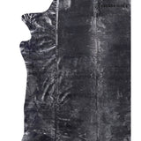 Metallic XX-Large Brazilian Cowhide Rug 7'11"H x 7'1"W #A12162 by Hudson Hides