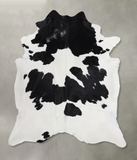 Black and White Cowhide Rug #A13113