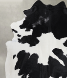 Black and White Cowhide Rug #A13113