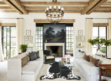 Black and White Cowhide Rug #A13
