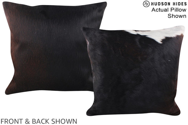 Black and White Cowhide Pillow #A14646
