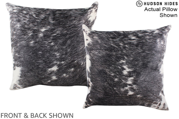 Black and White Cowhide Pillow #A14721