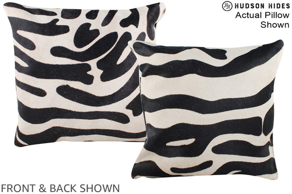 Zebra Cowhide Pillow #A15162