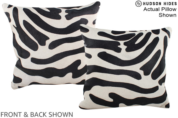 Zebra Cowhide Pillow #A15175