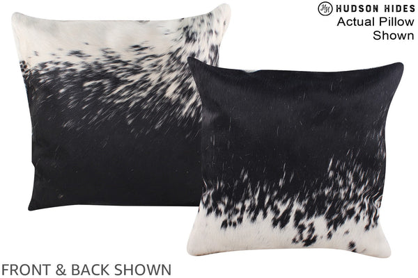 Black and White Cowhide Pillow #A15215