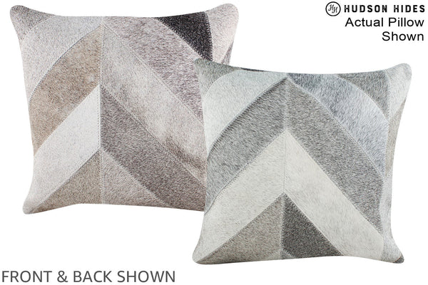 Patchwork Cowhide Pillow #A15251