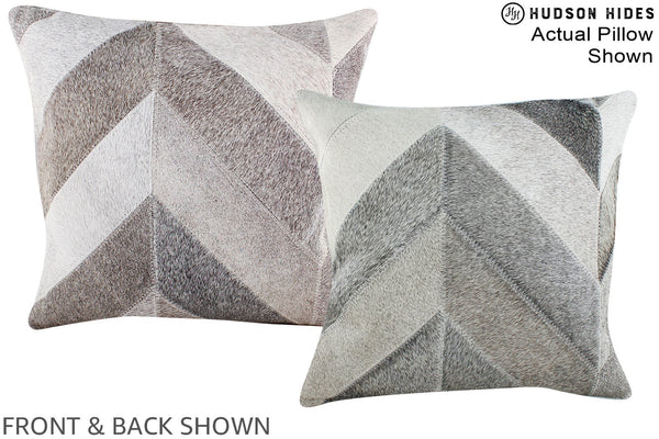 Patchwork Cowhide Pillow #A15320