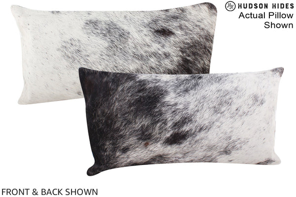 Black and White Cowhide Pillow #A15380