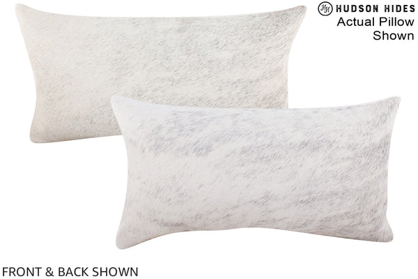 Grey Cowhide Pillow #A15448