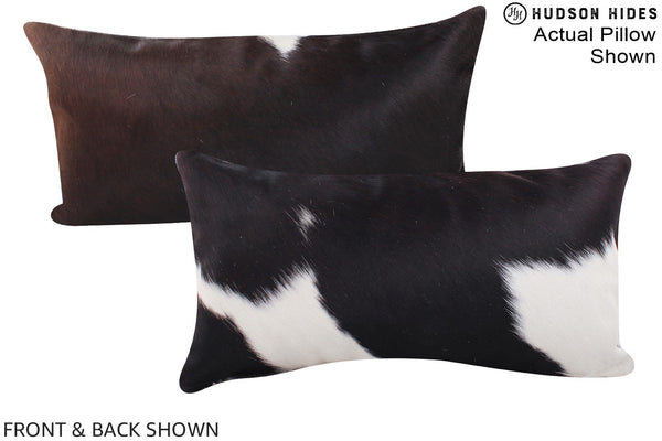 Black and White Cowhide Pillow #A15463