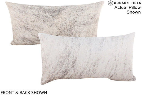 Grey Cowhide Pillow #A15492