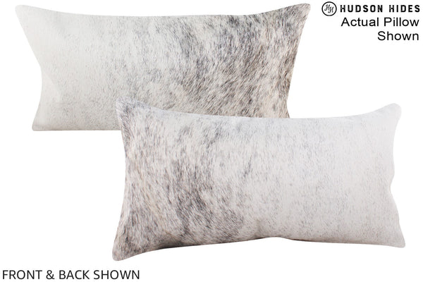 Grey Cowhide Pillow #A15525