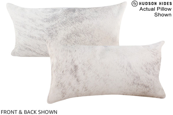 Grey Cowhide Pillow #A15547