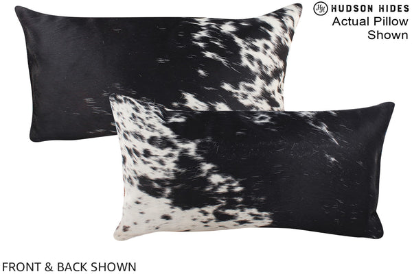 Black and White Cowhide Pillow #A15738