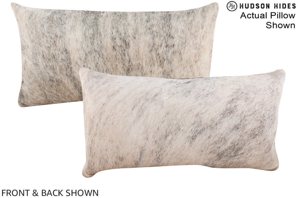 Grey Cowhide Pillow #A15921