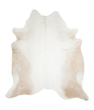 Ivory with Beige Cowhide Rug #A15969R