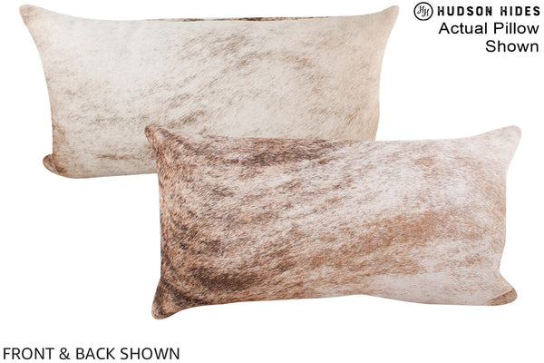 Light Brindle Cowhide Pillow #A15986