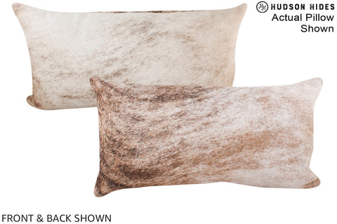 Light Brindle Cowhide Pillow #A15986