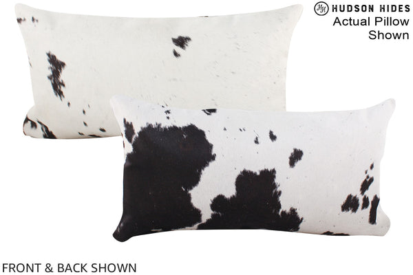 Black and White Cowhide Pillow #A16038