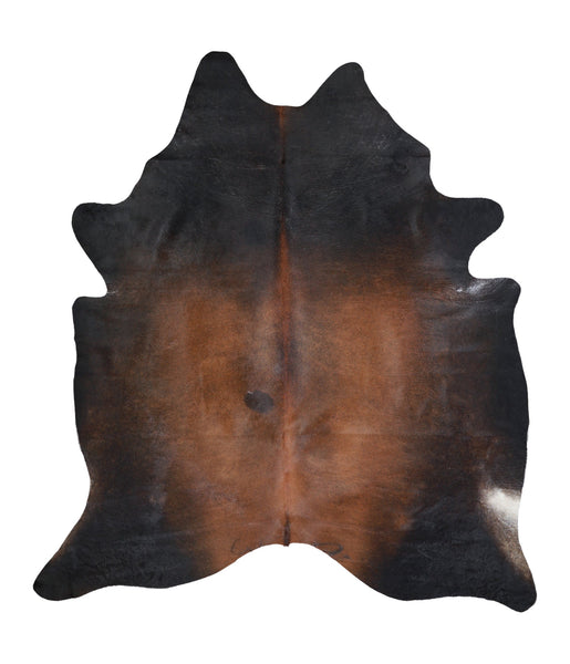 Brown with Red Cowhide Rug #A16085R