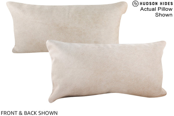 Champagne Cowhide Pillow #A16101