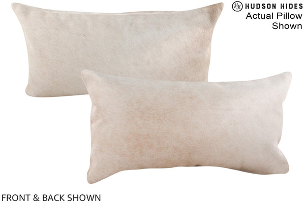 Champagne Cowhide Pillow #A16111