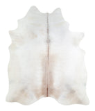 Grey with Beige Cowhide Rug #A16114R