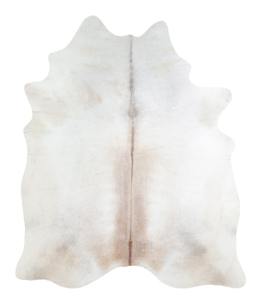 Grey with Beige Cowhide Rug #A16114R