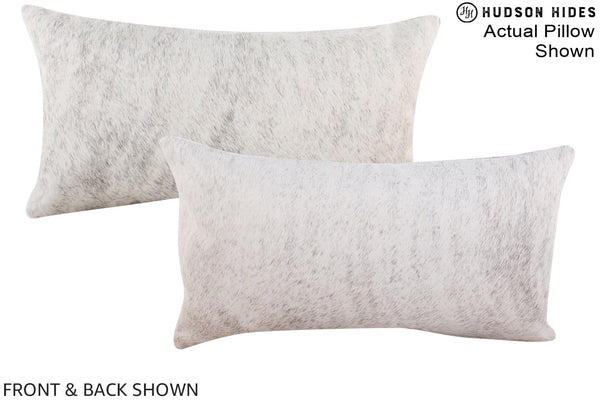 Grey Cowhide Pillow #A16132