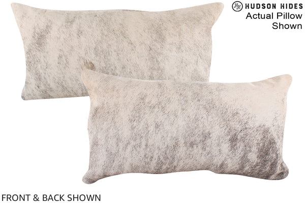 Light Brindle Cowhide Pillow #A16134