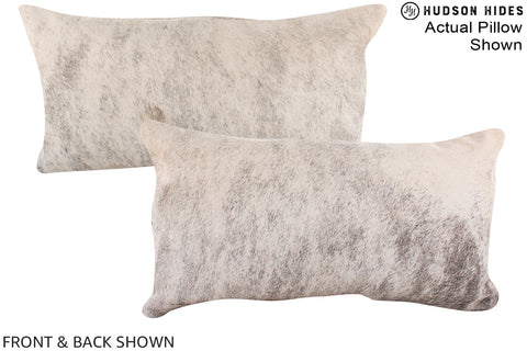 Light Brindle Cowhide Pillow #A16134