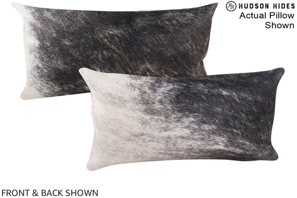 Grey Cowhide Pillow #A16135