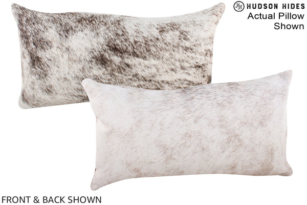 Grey Cowhide Pillow #A16198