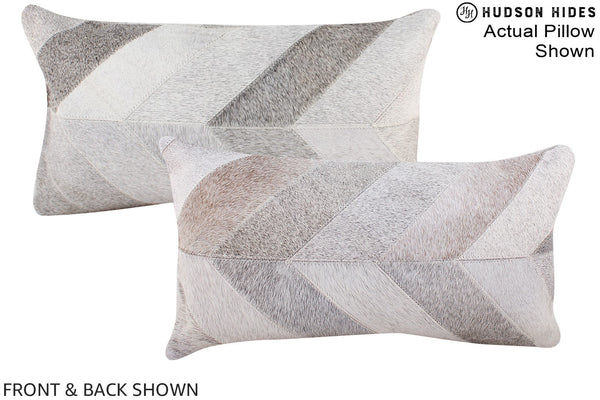 Patchwork Cowhide Pillow #A16211
