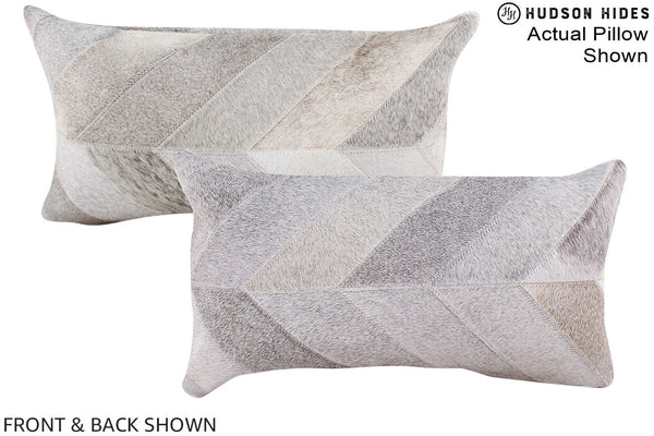 Patchwork Cowhide Pillow #A16225