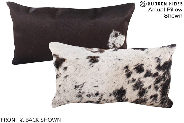 Black and White Cowhide Pillow #A16346