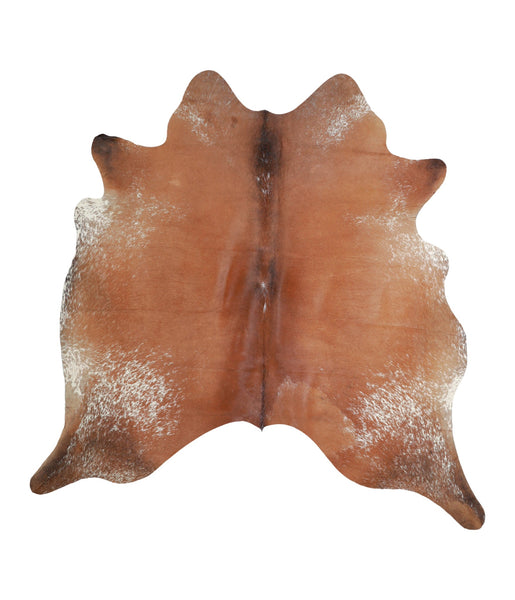 Salt and Pepper Brown Cowhide Rug #A16444