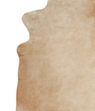 Beige Cowhide Rug #A16456