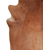 Solid Brown Cowhide Rug #A16483