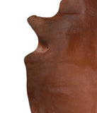 Solid Brown Cowhide Rug #A16598