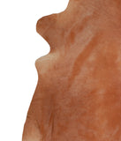 Solid Brown Cowhide Rug #A16617