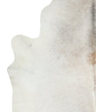Grey with Beige Cowhide Rug #A16642